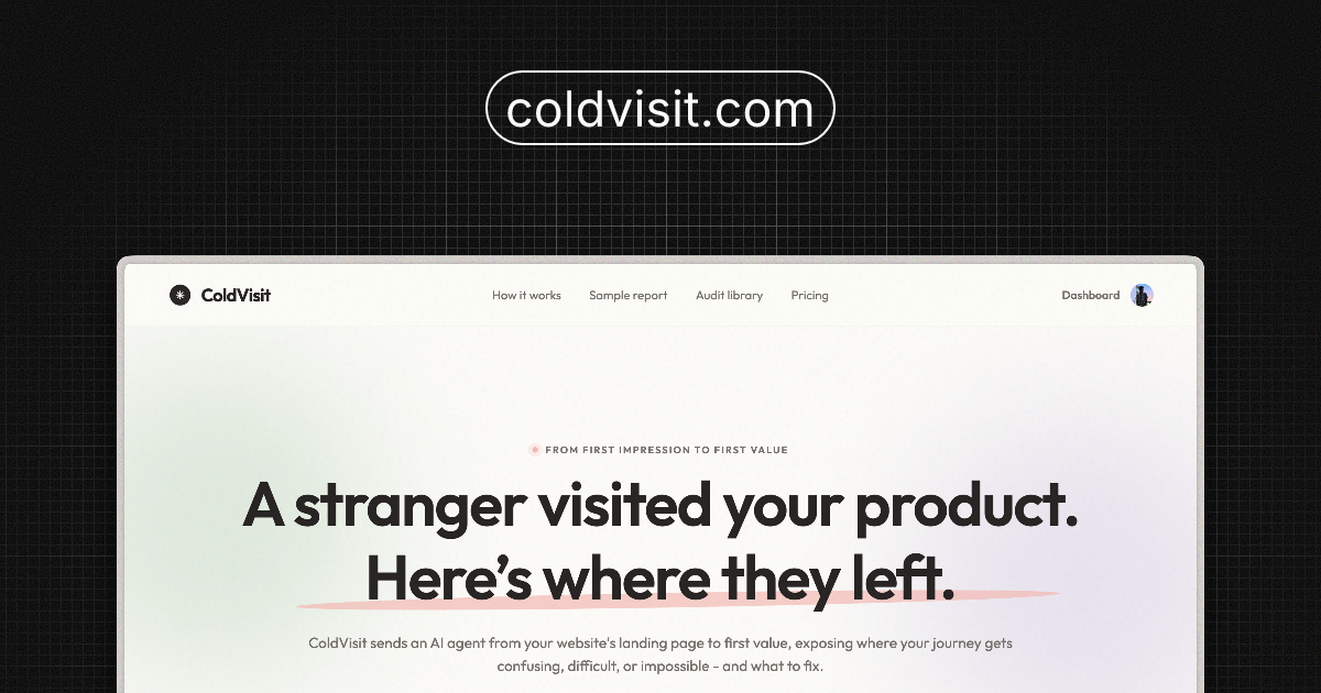 ColdVisit screenshot 1